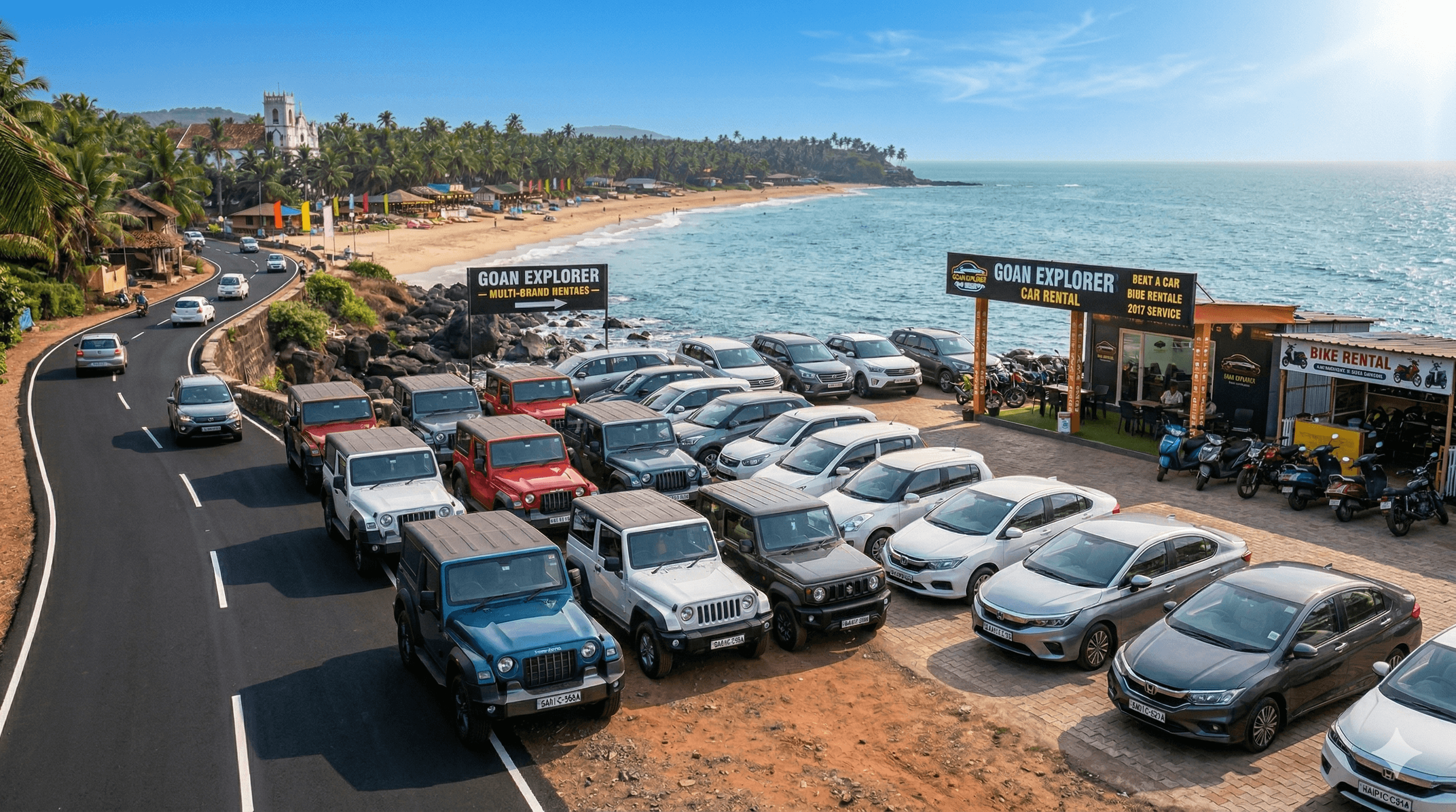 RentedRide hero background